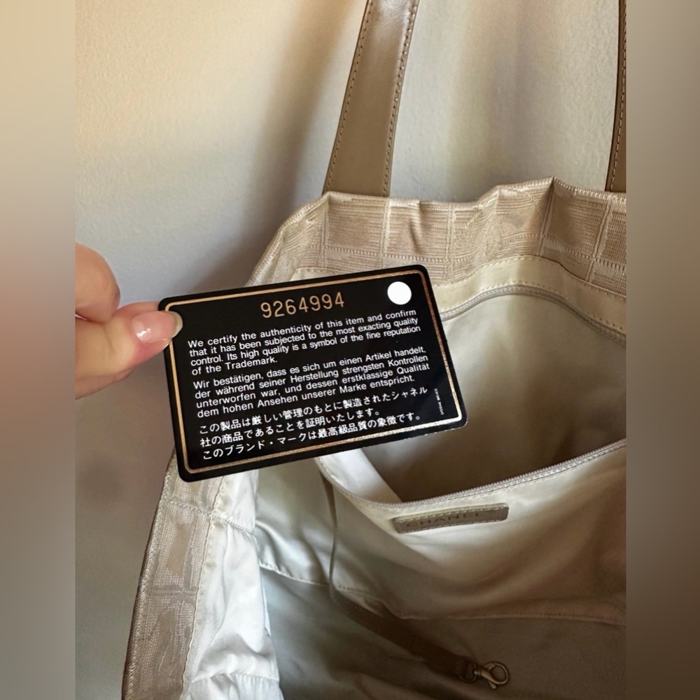 Chanel Travel Line MM Tote Bag - Picture 6 of 9